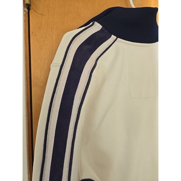 Vintage Abercrombie & Fitch Sweatshirt Mens Medium White Full Zip 2000s - Picture 6 of 6